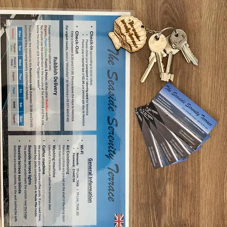 The Seaside Serenity Terrace Apartament *