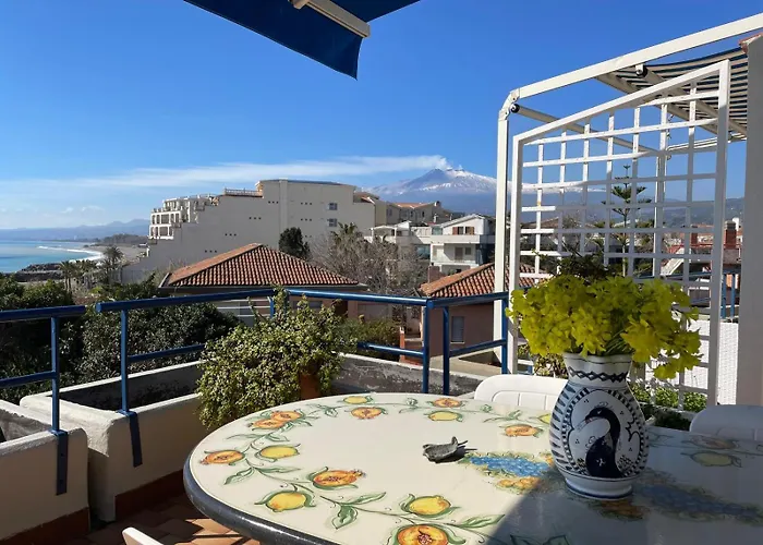 The Seaside Serenity Terrace Appartamento Giardini Naxos